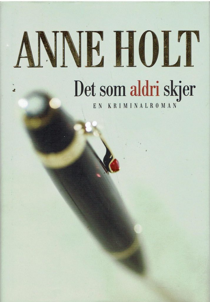 Omslag: Det som aldri skjer