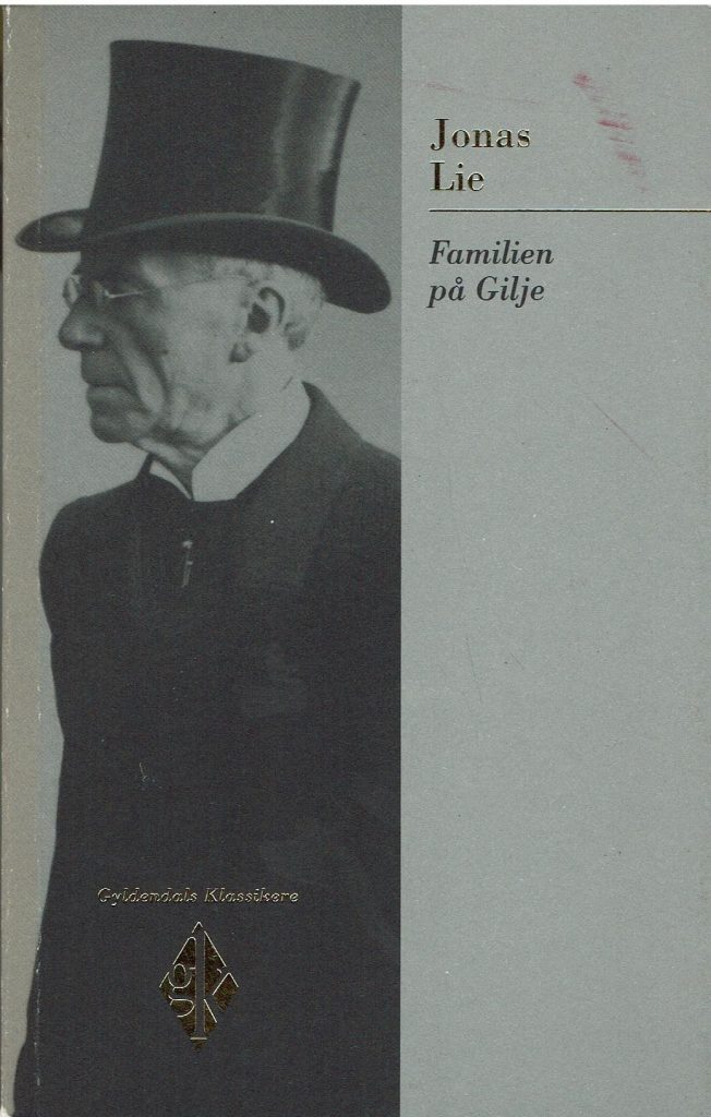 Omslag: Familien på Gilje (hft – Gyldendals klassikere)