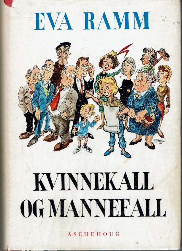 Omslag: Kvinnekall og mannefall
