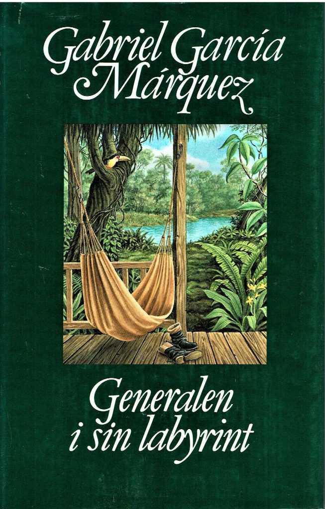 Omslag: Generalen i sin labyrint