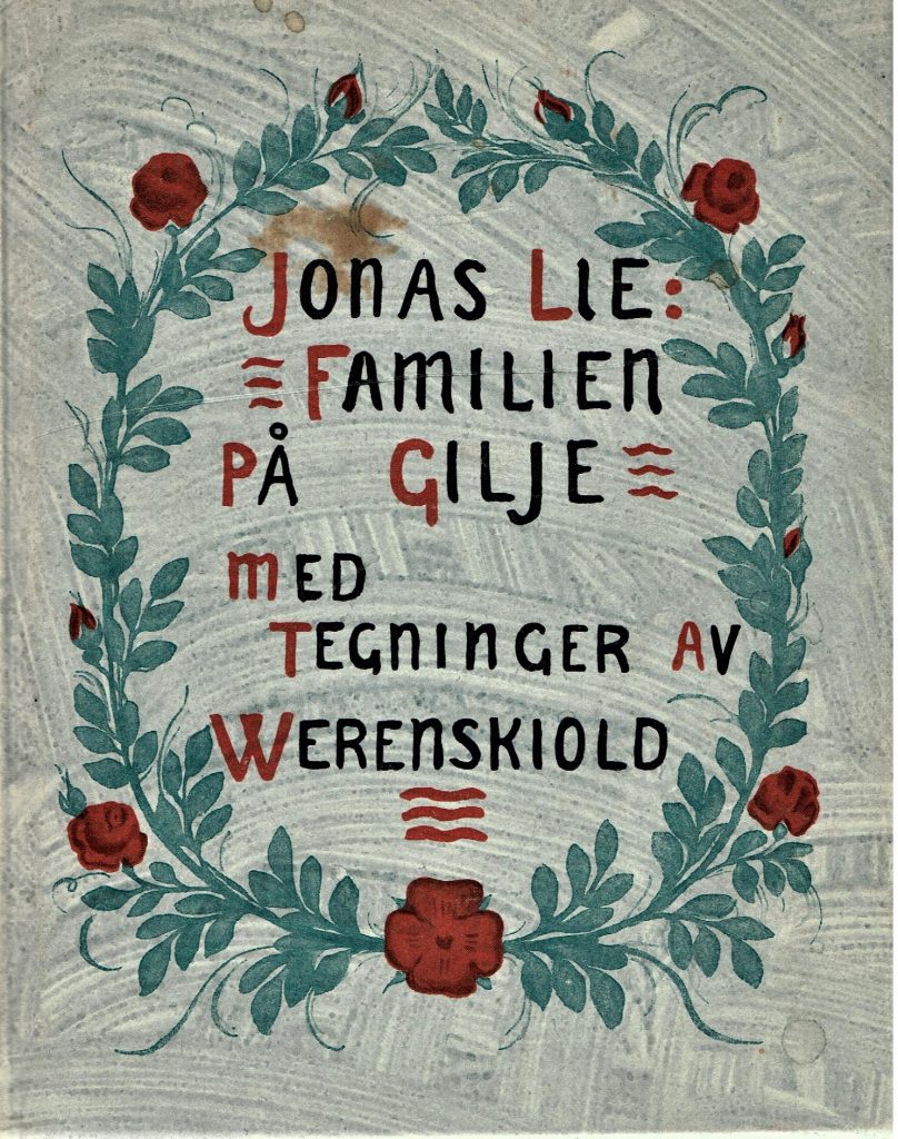 Omslag: Familien på Gilje (med tegninger av Werenskiold)