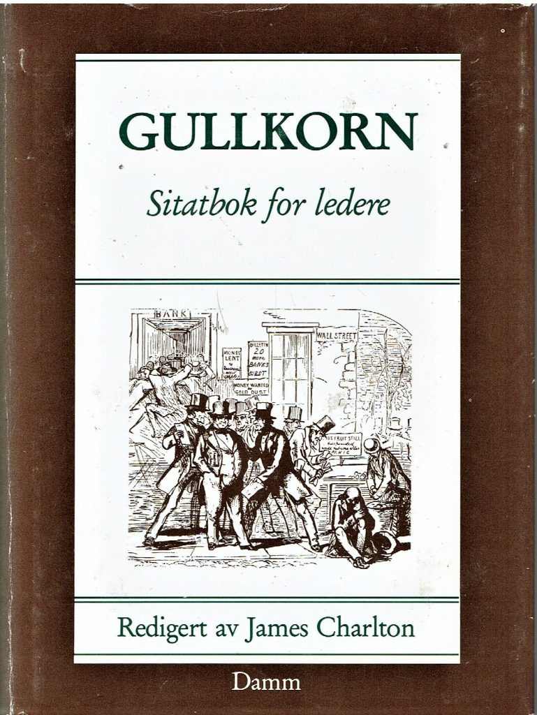 Omslag: Gullkorn – sitatbok for ledere