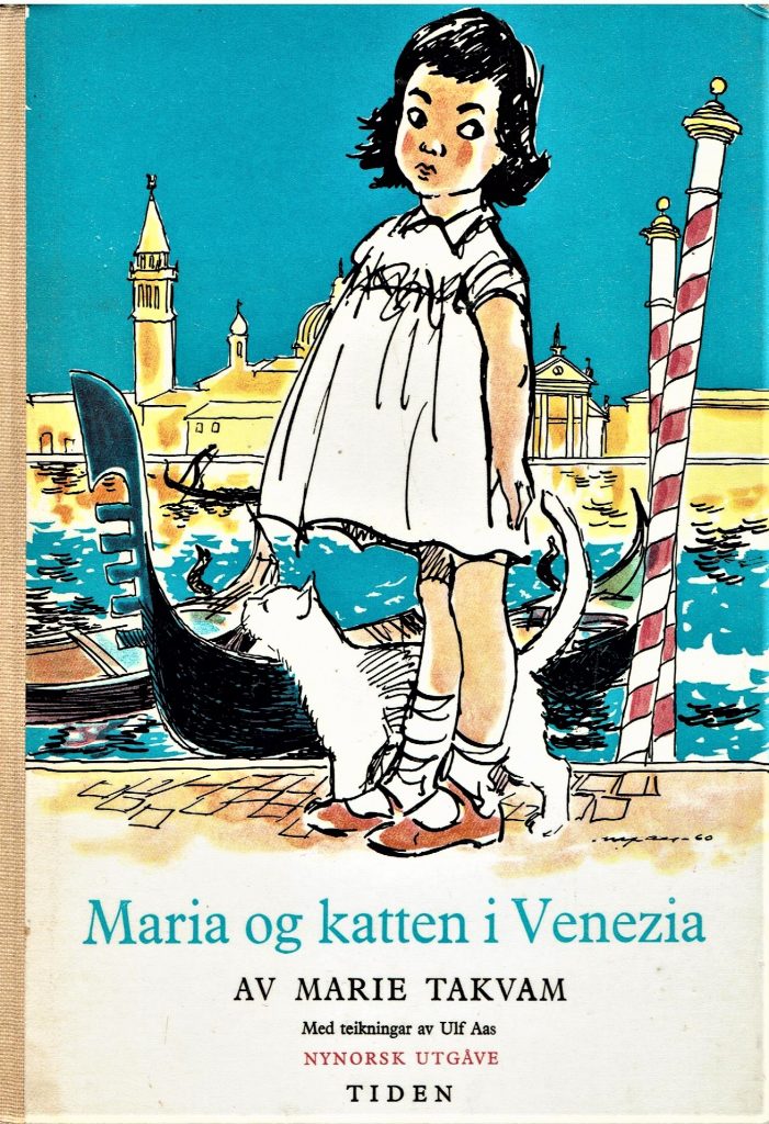 Omslag: Maria og katten i Venezia