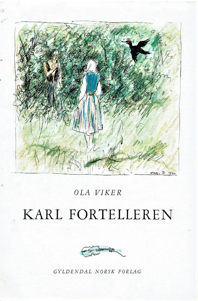 Omslag: Karl fortelleren (hft)
