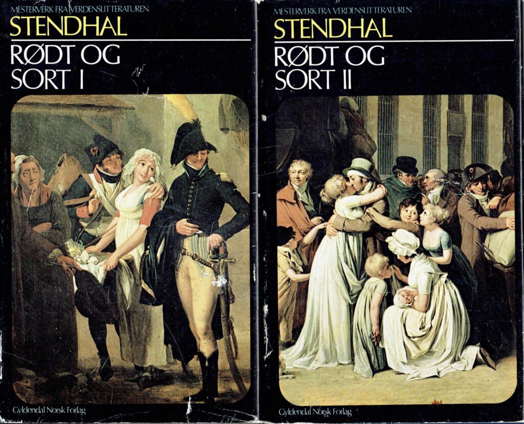 Omslag: Rødt og sort – bind I og II