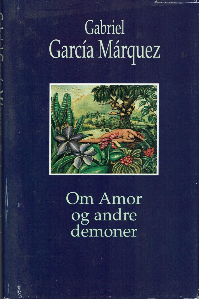Omslag: Om Amor og andre demoner
