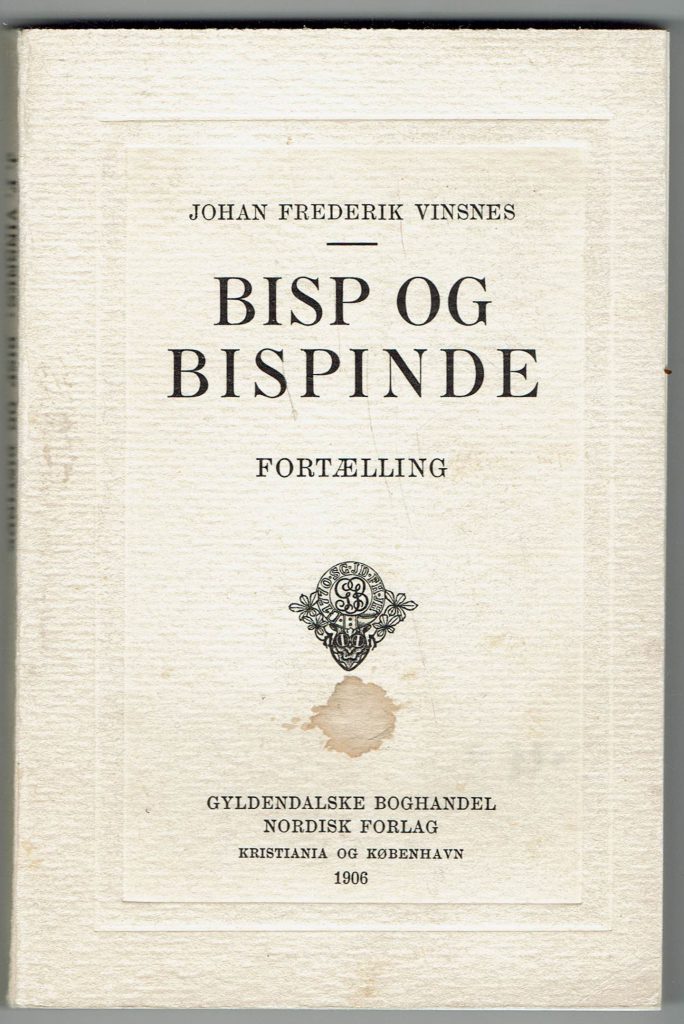 Omslag: Bisp og bispinde (hft)