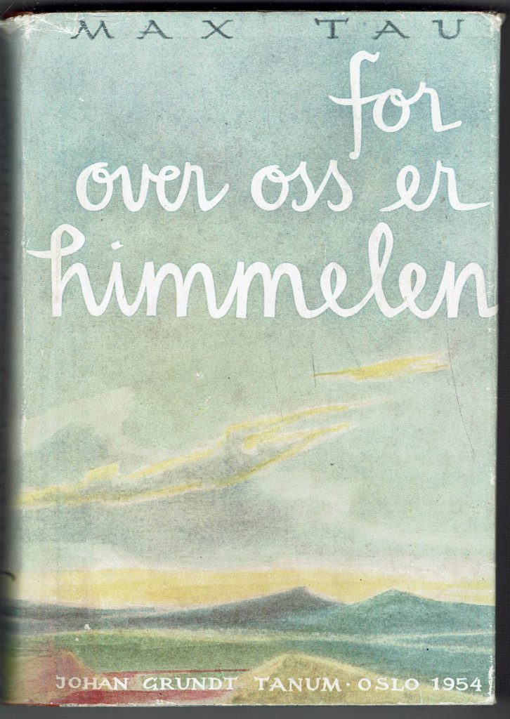 Omslag: For over oss er himmelen
