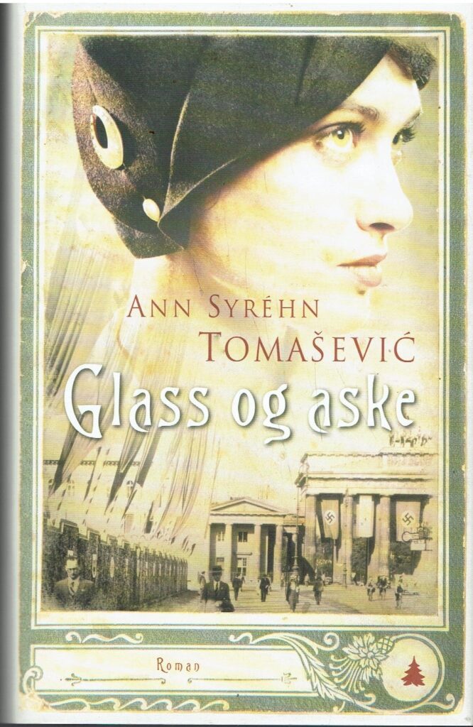 Omslag: Glass og aske