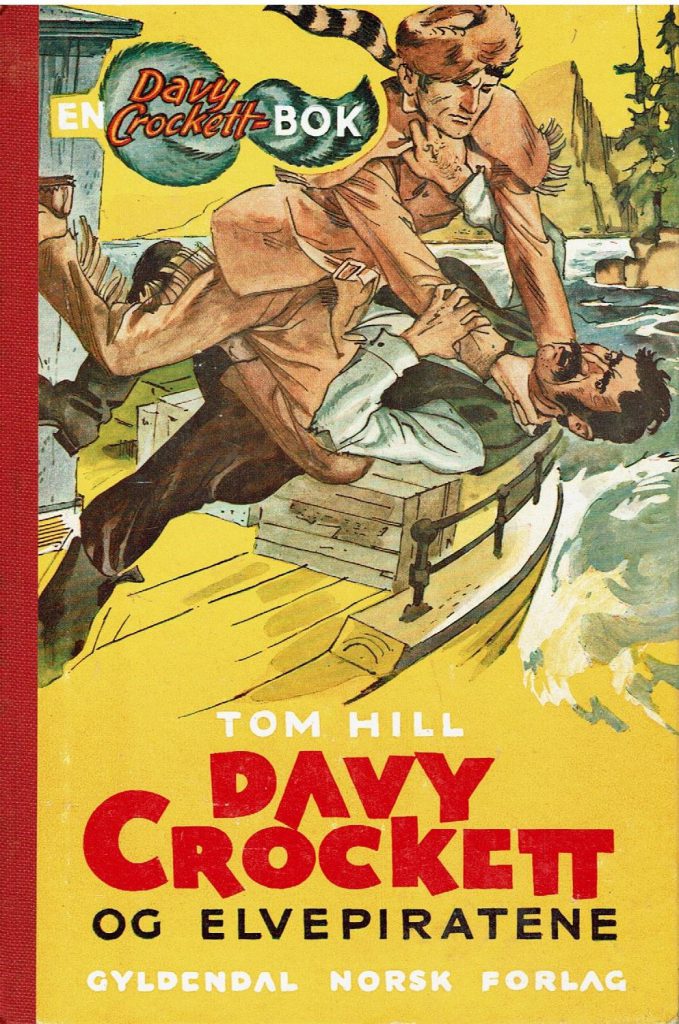 Omslag: Davy Crockett og elvepiratene (nr. 10)