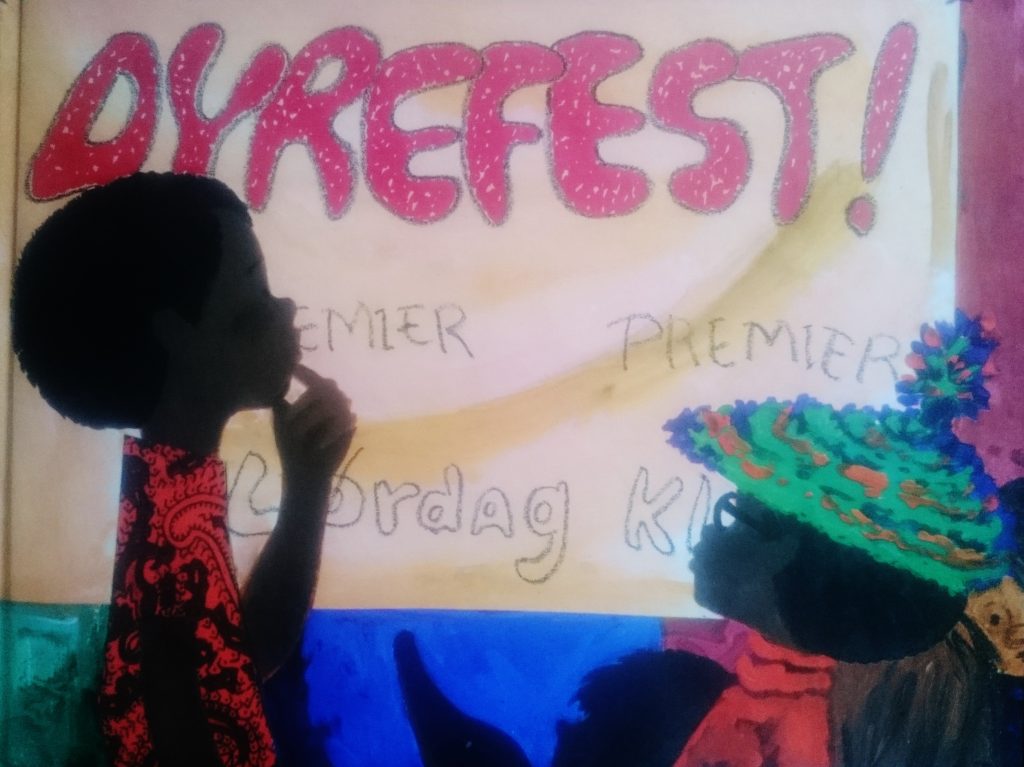 Omslag: Dyrefest!