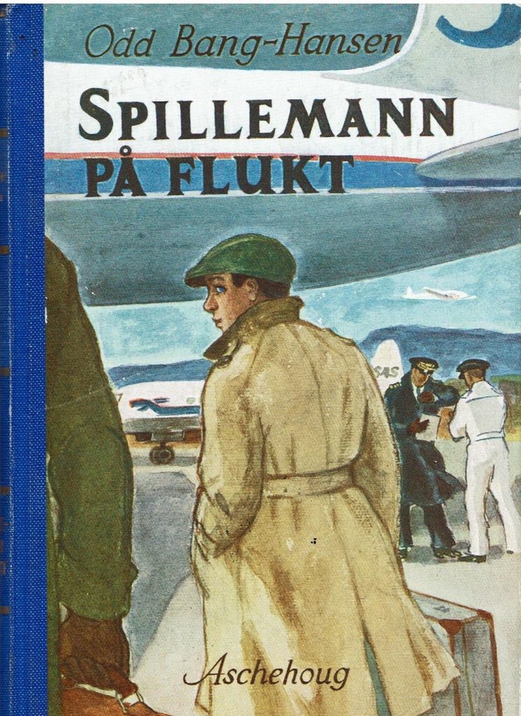 Omslag: Spillemann på flukt