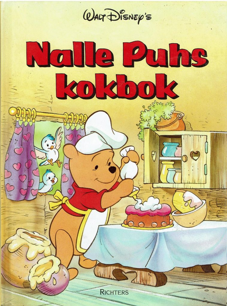 Omslag: Nalle Puhs kokbok