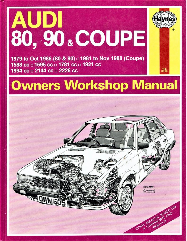 Omslag: Audi 80, 90 & Coupe – Owners Workshop Manual