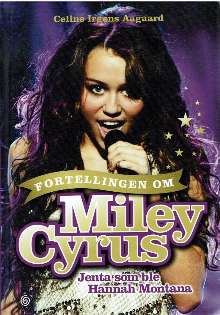 Omslag: Fortellingen om Miley Cyrus