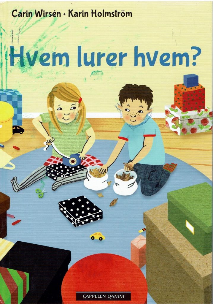 Omslag: Hvem lurer hvem? – Alma og Egon