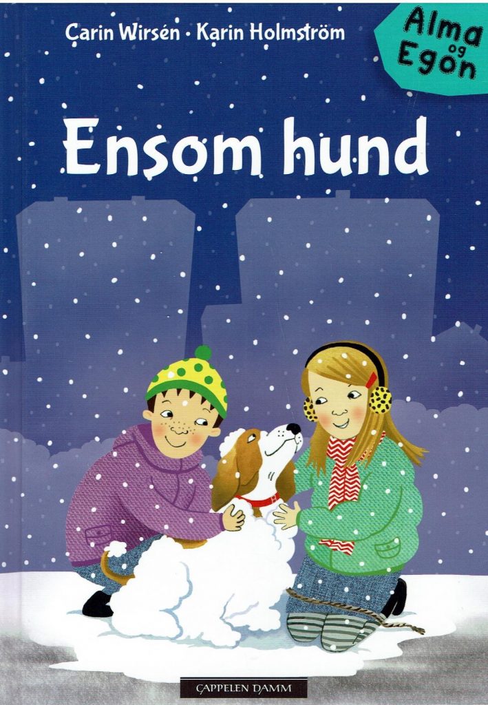 Omslag: Ensom hund – Alma og Egon
