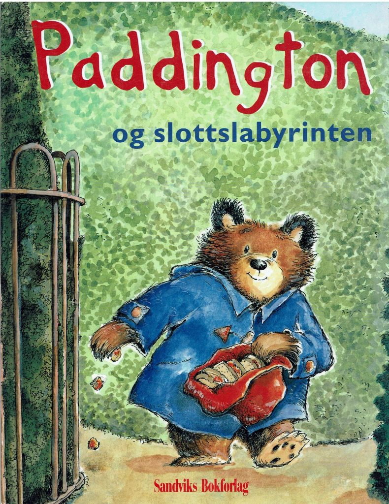 Omslag: Paddington og slottslabyrinten