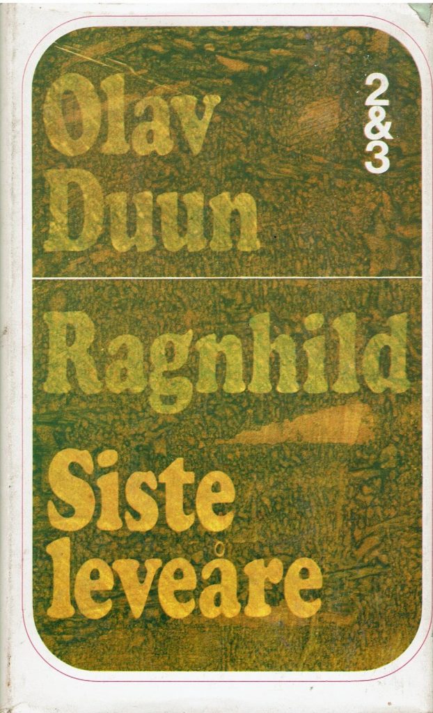 Omslag: Ragnhild/Siste leveåre