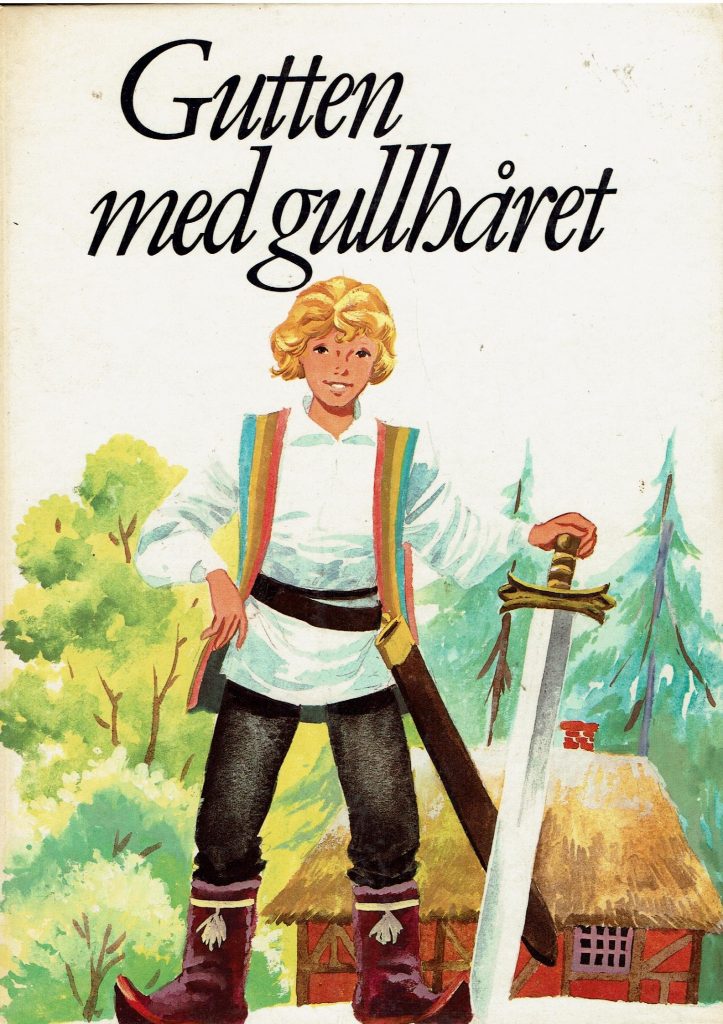 Omslag: Gutten med gullhåret
