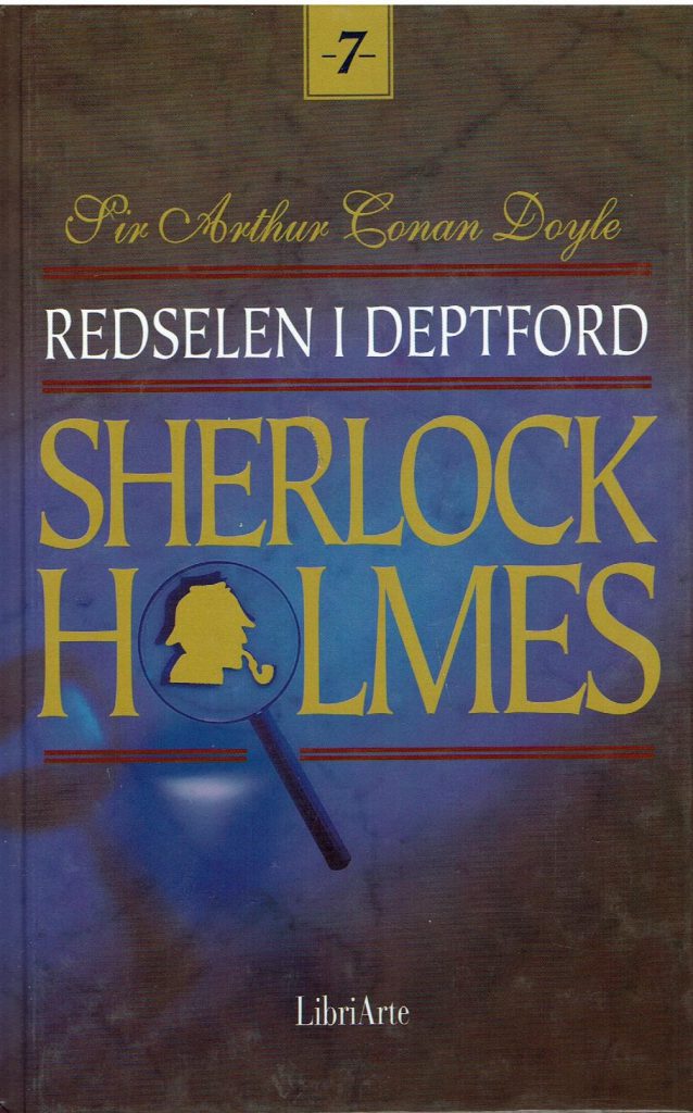 Omslag: Sherlock Holmes nr. 7: Redselen i Deptford