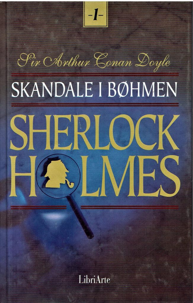Omslag: Sherlock Holmes nr. 1: Skandale i Bøhmen