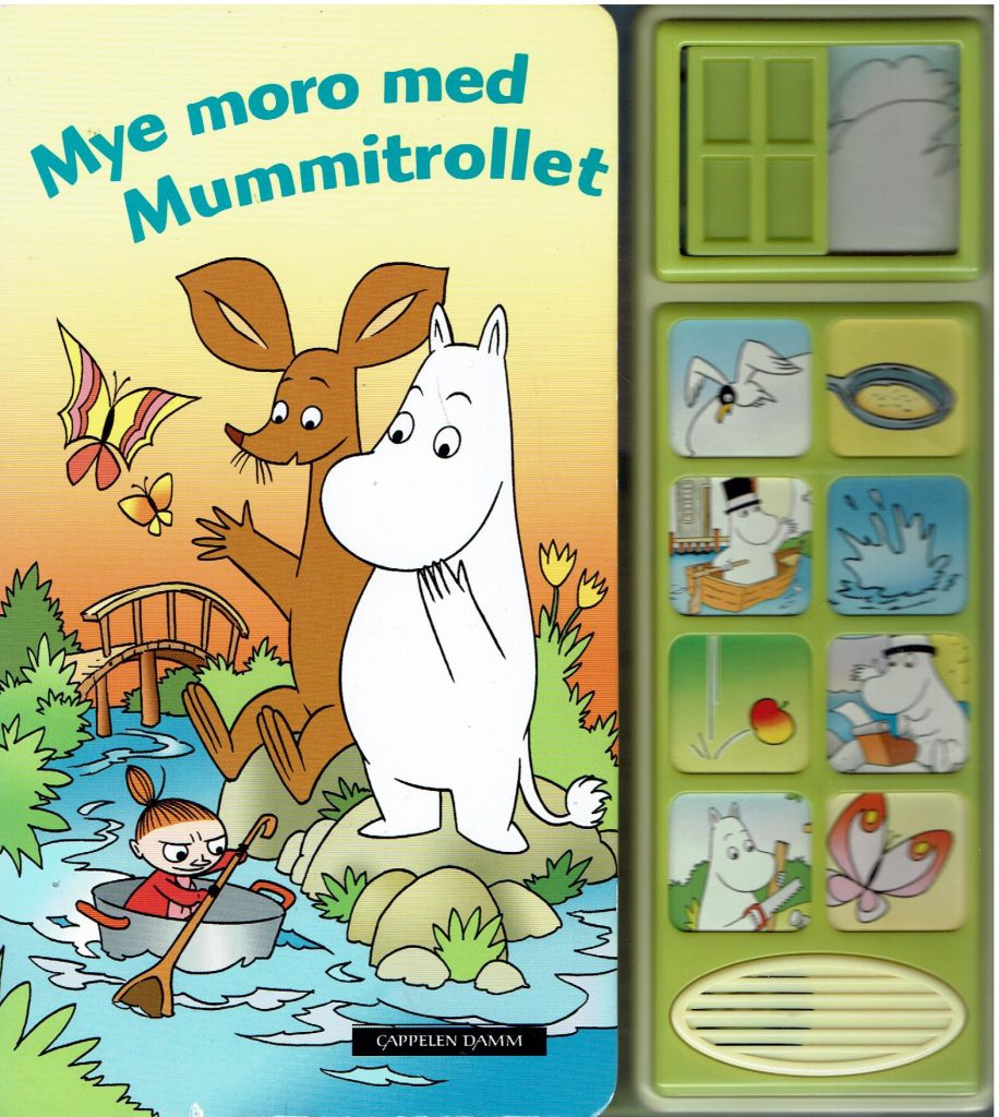 Omslag: Mye moro med Mummitrollet