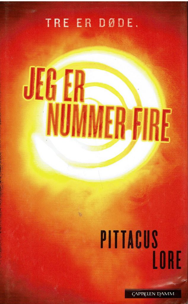 Omslag: Jeg er nummer fire