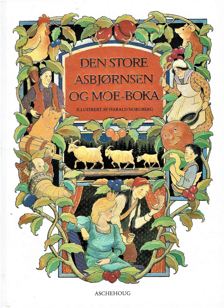 Omslag: Den store Asbjørnsen og Moe-boka