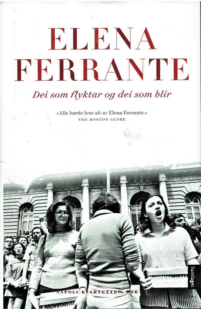 Omslag: Dei som flyktar og dei som blir