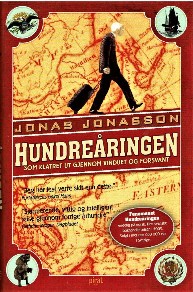 Omslag: Hundreåringen som klatret ut gjennom vinduet og forsvant