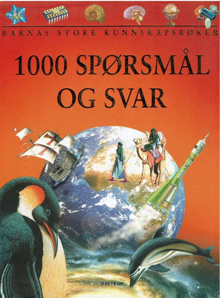 Omslag: 1000 spørsmål og svar