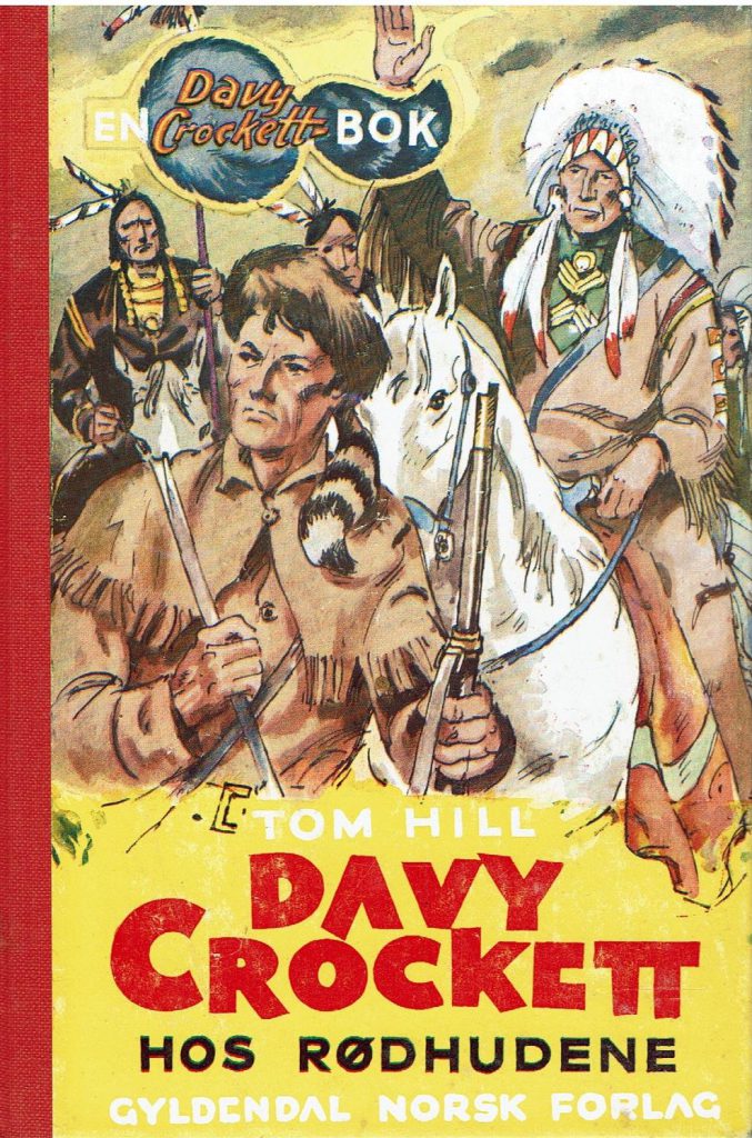 Omslag: Davy Crockett hos rødhudene (nr. 15)