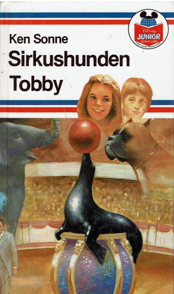 Omslag: Sirkushunden Tobby