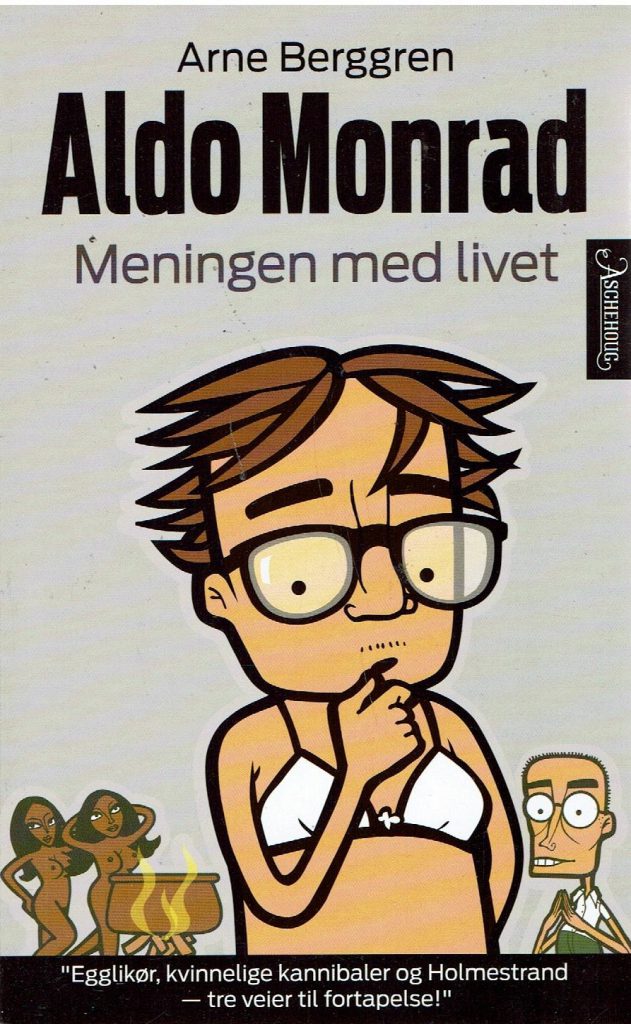 Omslag: Aldo Monrad – Meningen med livet (hft)