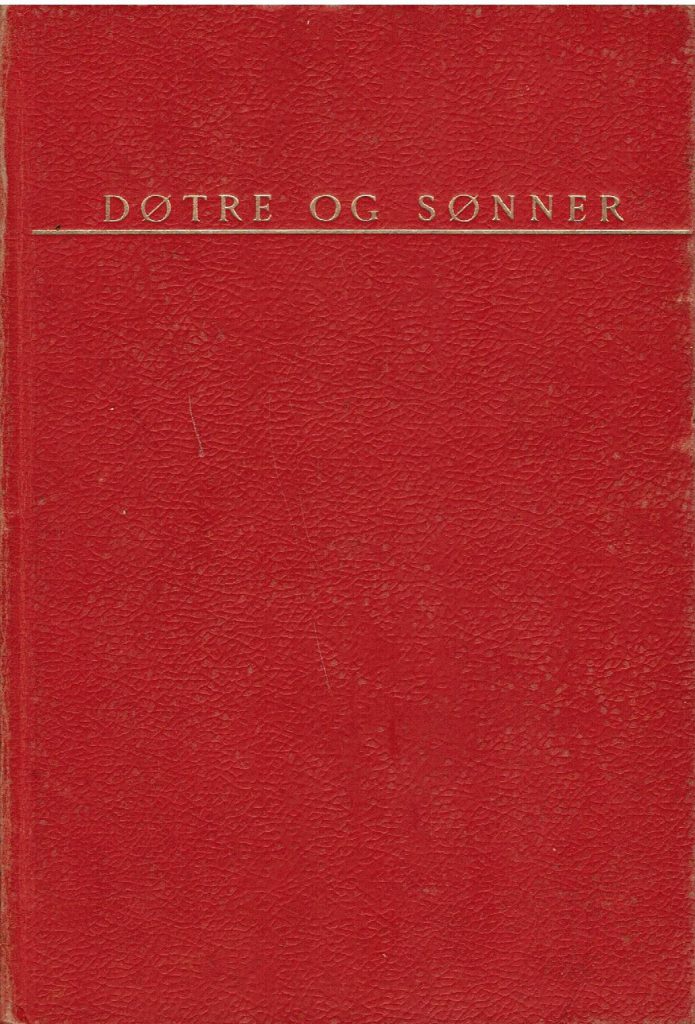 Omslag: Døtre og sønner