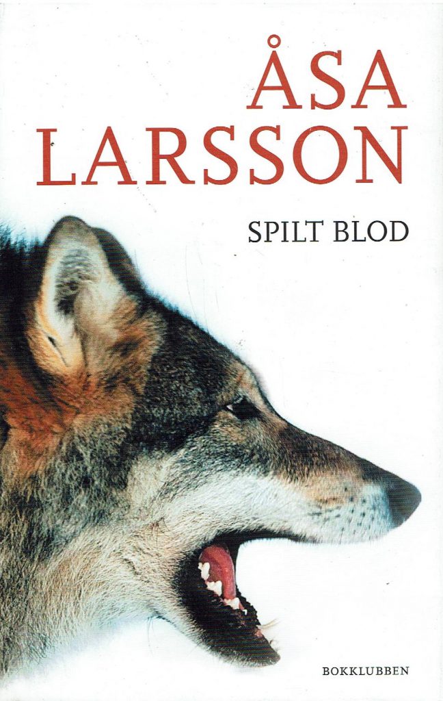 Omslag: Spilt blod