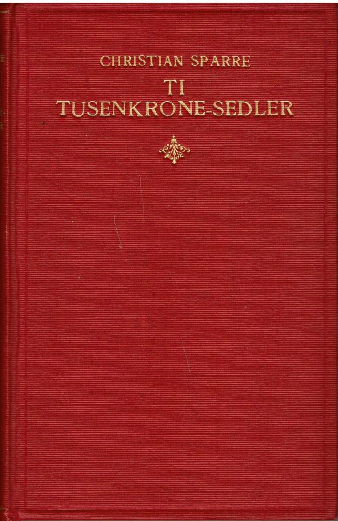 Omslag: Ti tusenkrone-sedler