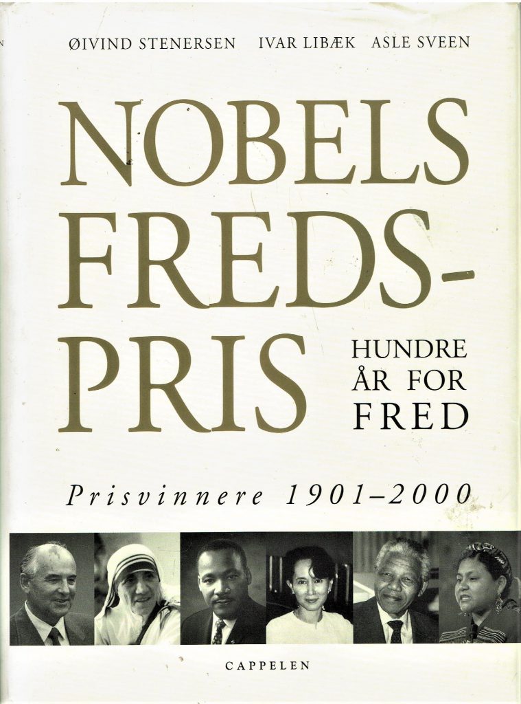 Omslag: Nobels fredspris