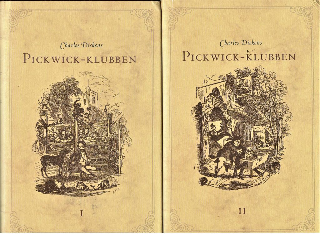 Omslag: Pickwick – klubben 2 bind