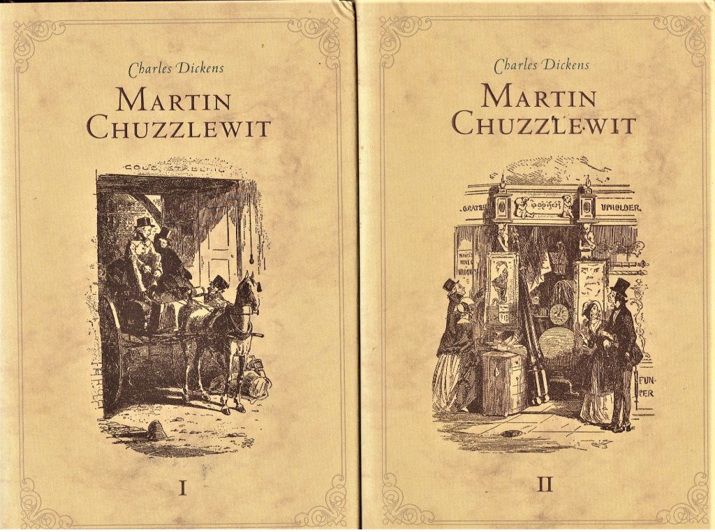 Omslag: Martin Chuzzlewit – 2 bind