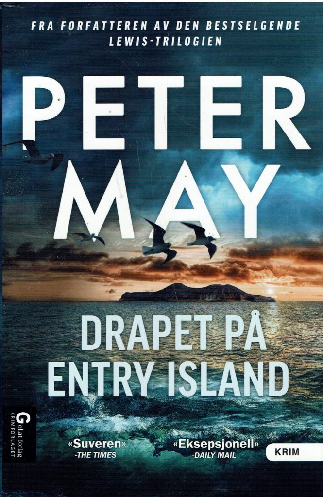 Omslag: Drapet på Entry Island