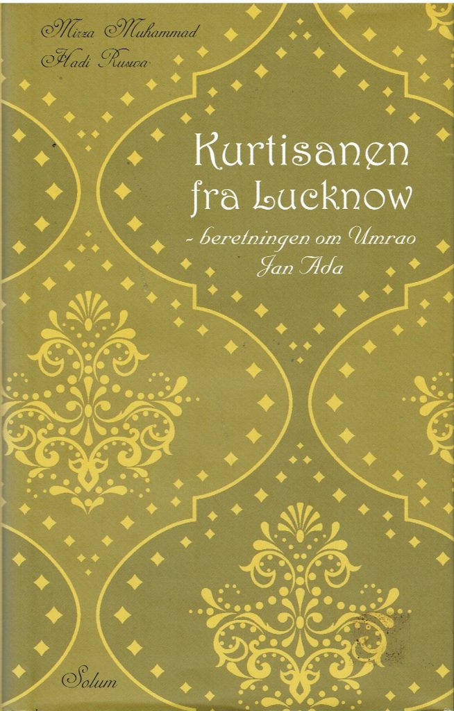 Omslag: Kurtisanen fra Lucknow