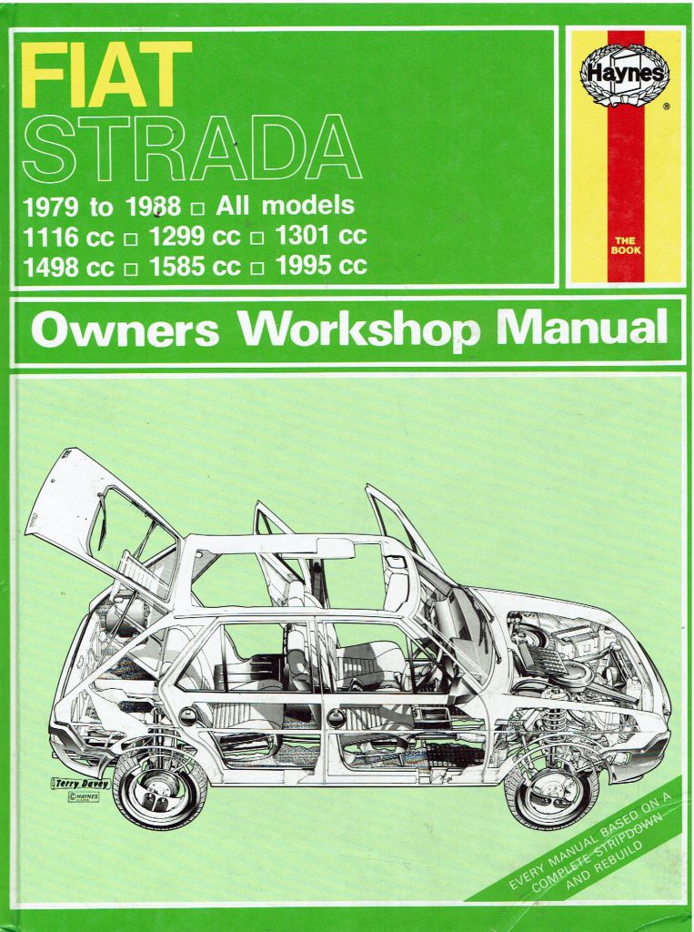 Omslag: Fiat Strada 1979-1988 All models