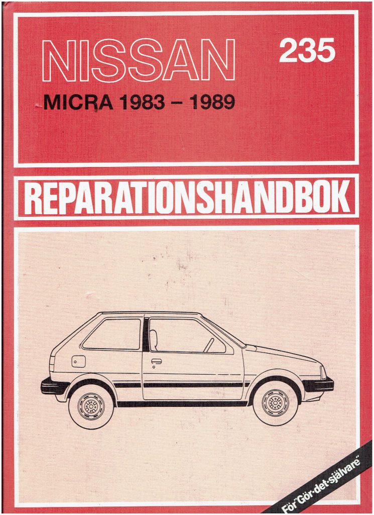 Omslag: Nissan Micra 1983 – 1989
