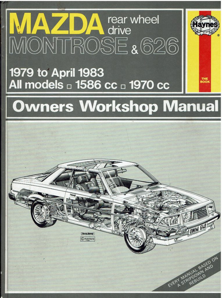 Omslag: Mazda rear wheel drive Montrose & 626