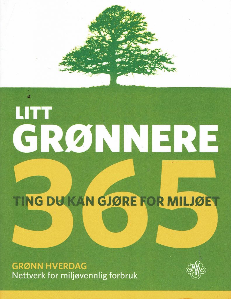 Omslag: Litt grønnere (hft)
