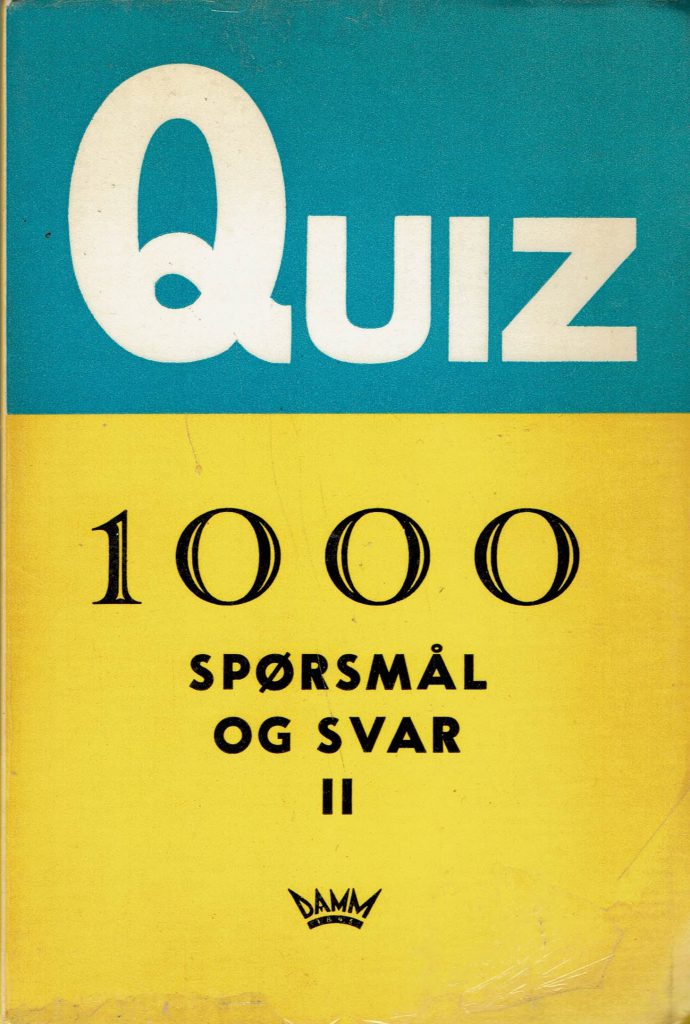 Omslag: Quiz – 1000 spørsmål og svar II (hft)