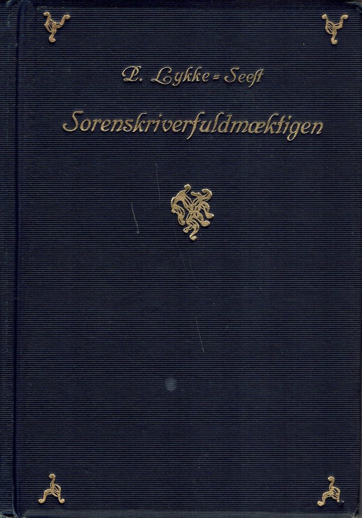 Omslag: Sorenskriverfuldmæktigen
