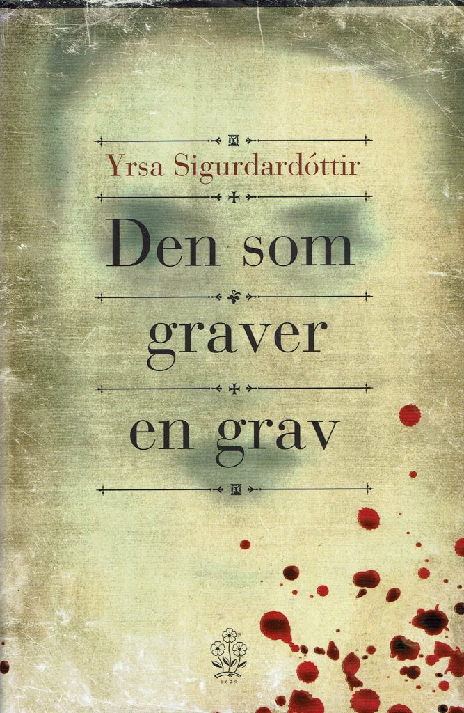 Omslag: Den som graver en grav